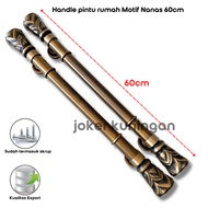 AB 60cm pineapple motif brass house door Handle