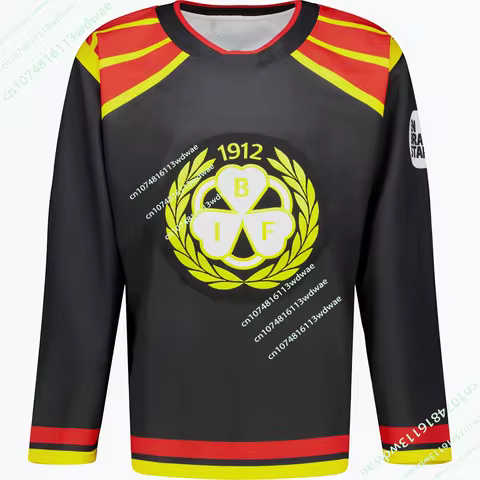2026 New Players Sweden SHL Hockey Jersey 3D Print Trendy Unisex T-Shirt Brynäs IF Hockey Jersey Qui