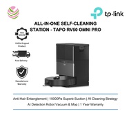 TP-Link AI Detection Robot Vacuum & Mop + All-in-One Self-Cleaning Station Tapo RV50 Omni Pro