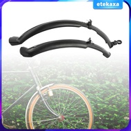 [Etekaxa] Bike Mud Guard Mud Guard Mudflap Widen Bike Mudguard for Traveling Road Bike Folding Bike Replaces