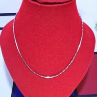 925 silver eel necklace 925 silver necklace 45cm long