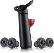 Vacu Vin Wine Saver Concerto Pump with 4 x Vacuum Bottle Stoppers