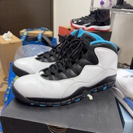nike air jordan 10 powder blue used