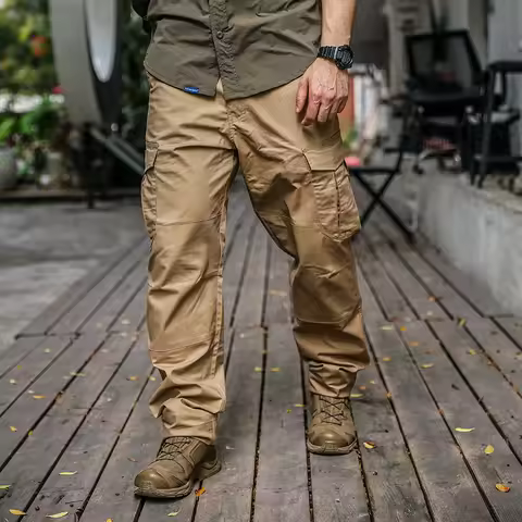 Emersongear Blue Label Tactical Ergonomic Fit Long Mens Duty Cargo Trousers Training Airsoft Hunting