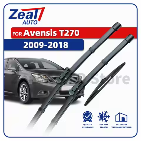 LHD Front Rear Windshield Wiper Blades For Toyota Avensis MK3 T27 T270 2009-2018 3x Windshield Winds