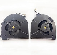 Fleshy Leaf Replacement CPU+GPU Cooling Fan for HP ZBook Studio 16 Inch G9 ZHAN99 G9 HSN-I52 HSN-152