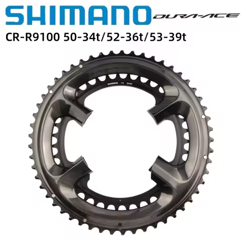 Shimano DURA-ACE Series CR-R9100 Chainring 50-34T/52-36T/53-39T 11 Speed For Road Bike Crankset Repl