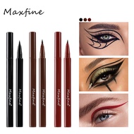 EELHOE 💗 【Hot Sale】 💗 MAXFINE Waterproof Eyeliner Hard-tipped Quick Drying, Sweat-resistant, Non-smudge-proof, And Finely Molded In One Stroke Beginner Liquid Eye Liner Pen