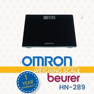 [1 Year Local Warranty] OMRON HN289 Digital Weighing Scale - Home use Accurate Measurement Automatic On Off Function Healthcare Weight Scale Machine