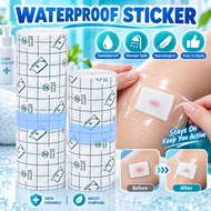 Multiple Sizes Waterproof Breathable PU Medical Tape Transparent Wound Dressing Fixation Tape