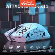 ATTACK SHARK X11  PAW3311 2.4GHz//   Tetikus Tanpa Wayar ATTACK SHARK X11 Tri-Mod PAW3311 2.4GHz/Ber