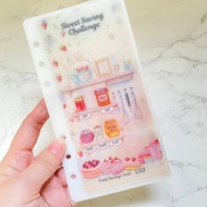 A6 Saving Challenge Envelope @ Sweet Saving Challenge $3150 Saving| Cash Stuffing Budget Tracker | C