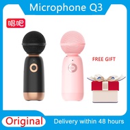 ไมโครโฟน NEW Q3 Wireless Microphone Speaker Professional Mic Bluetooth Karaoke Microphone Sing For T