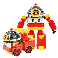 【Zhaozhao】ของเล่นเด็ก Robocar Poli” หุ่นยนต์ของเล่น ของเล่นเปลี่ยนรูป หม้อแปลงไฟฟ้าหุ่นยนต์ดึงกลับ