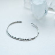 綴織手鐲 925純銀