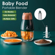 Baby Hand Mixer Blender Meat Chopper Food Processor Electric Garlic Chopper Cup Masher Chilli Blende