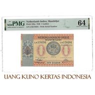 Uang Kuno 1 Gulden Muntbiljet 1940 PMG