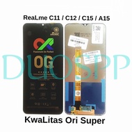 LCD TOUCHSCREEN OP REALME C11 - C12 - C15 - A15 LCD TS FULLSET