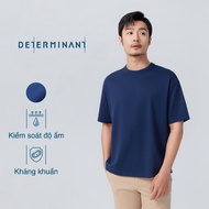 Áo Thun Nam DETERMINANT 100% Cotton Chống Nhăn Thấm Hút Tối Đa - T08
