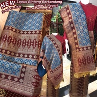 Songket Atbm Limar 3 Negeri Exclusive Biru m Gild / Songket Tenun