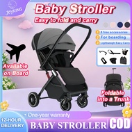 Ready Stock Kids Stroller Lightweight Easy Carry Footrest BabyThrone for Boarding Baby Gear Stroller
