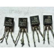2N4401 and 2N4403 Motorola disassemble.