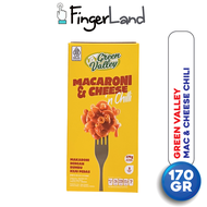 GREEN VALLEY Macaroni and Cheese n Chilli 170 Gr Mac n Cheese Pedas