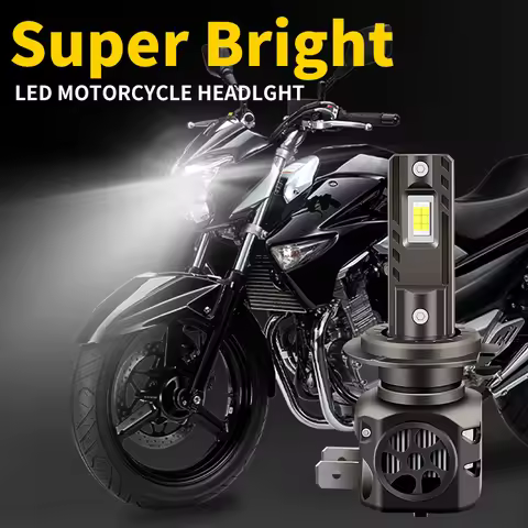 1/2PCS For Yamaha YZF R1 R3 R6 FZ1 FZ6 MT07 FZ07 MT09 FZ09 H7 Motorcycle Front Light LED Headlight B