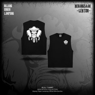 BUJANG ORGEN T-Shirt - " ELEPHANT OF HELL" - Sleeveless T-Shirt Lekton