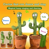 Dancing and talking cactus plush interactive toys