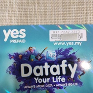 yes prepaid new sim pack vip number/Nice number