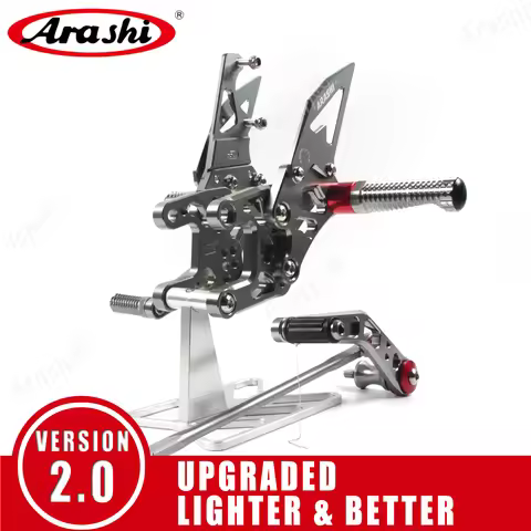 Arashi Motorcycle Adjustable Footrest For HONDA CBR1000RR 2004 - 2020 Foot Peg Rearsets CBR1000 CBR 