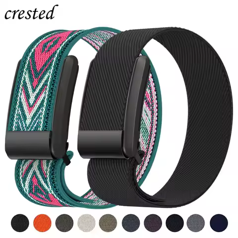 Sport Nylon Straps for Whoop 5.0 Band Whoop 4.0 Stretchy watch bracelet correa elastic wrist replace