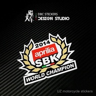 Aprilia Aprilia SBK Reflective Helmet Sticker