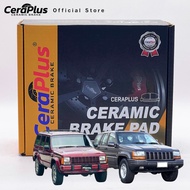 Brake Pads CeraPlus JEEP WRANGLER 96-97 | CHEROKEE 94-01 GRAND 96-98 Ceramic