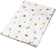 Isamu Shokai 100% Cotton, Made in Japan, Gauze Bath Towel, Animal Pattern, 25.6 x 43.3 inches (65 x 