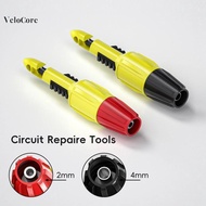 coagulatelove 2mm 4mm Soet Insulated Wire Piercing Puncture Probe Test Hook Clip for Device Line Tro