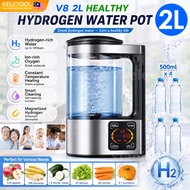 2L Hydrogen Rich Water Kettle Penjana Air Hidrogen 2L SPE PEM Technology Hydrogen Water Generator Fa