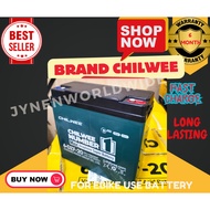 CHILWEE 12V12AH Lead acid Battery for Electric Bicycle 6DZF12 E-bike 6-DZF-20 Scooter 6 MONTH WARRAN