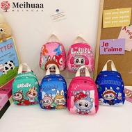 MEIHUAA Labubu Children's Backpack, Cartoon Small School Bags, Large Capacity POP MART Shoulder Bags