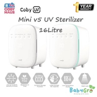Coby UV Mini V5 Sterilizer LED UV Baby Bottle Sterilizer Mini 16L