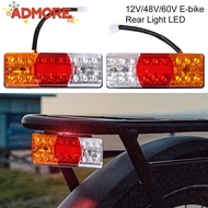 ADMORE E-bike Rear Light Tool Waterproof 12V/48V/60V Cornering Lamp