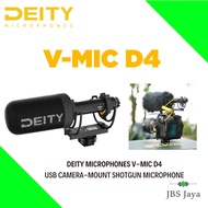 Deity Microphones V-Mic D4 USB Camera-Mount Shotgun Microphone