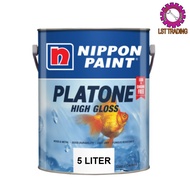 [READY STOCKS] NIPPON PLATONE HIGH GLOSS 5 LITER / CAT BESI DAN KAYU / PAINT / CAT MINYAK