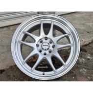 New Car Sport Rim Japan Design WORK EMOTION CP2 Wheels 17x8J 8x100/114.3 ET38 Silver Lip Polish - RE