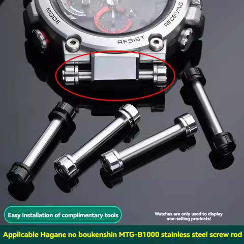mtg-b1000 connecting rod sleeve accessories For Casio watchband special screws 5544 MTG-B1000 watch 