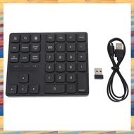(ZWNA) 2.4G Wireless Numeric Keypad Rechargeable Number Pad Keyboard with 35 Keys for PC/Laptop//