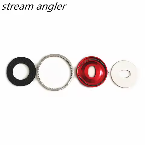 2020 2021 2022 ALPHAS Five Generations Discharge Alarm Dingding Noise Drag Clicker 5.7g Baitcasting 