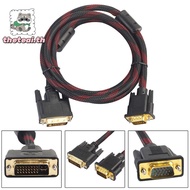 THETEAI DVI to VGA Cable Video Line HDTV DVD DVI-I 24+5