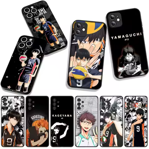 Cover for OPPO A18 A16 A17 A38 A54 A40 A60 A80 A78 A79 A57 A55 A96 A15 A53 Casing Phone Case Haikyuu